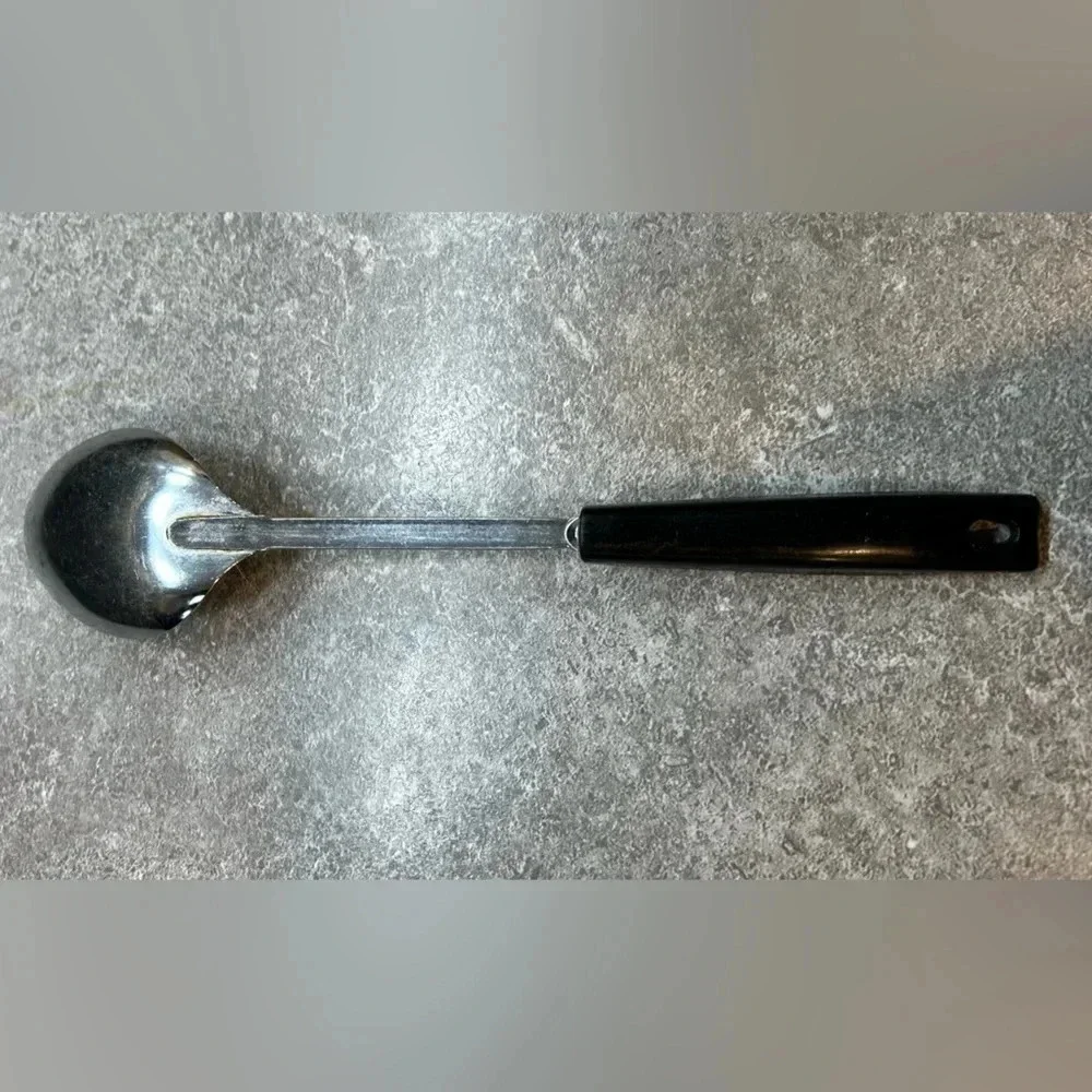 Vintage Ekco Stainless Steel Serving Spoon Made In USA Great Condition See Note